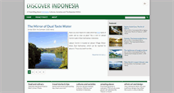 Desktop Screenshot of discoverindonesia.net